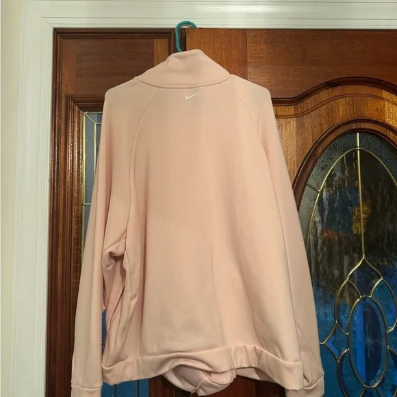 Nike Women’s Pink Quarter Zip Fleece - Picture 4 of 4